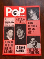 pop weekly november 1964 -