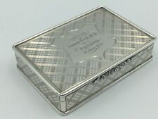 STERLING SILVER TABLE SNUFF