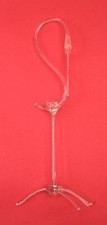 Vintage Hand-Blown Clear Glass