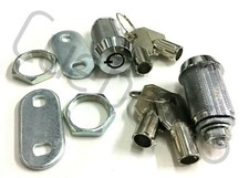 2 x HIGH SECURITY BARREL ROUND