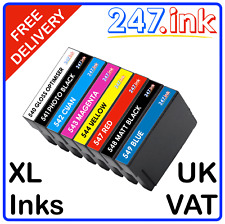 T054 540-549 Ink Cartridges For Epson R800 R1800 (Set of 8) non-oem