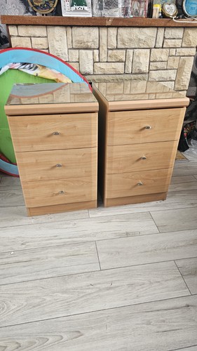 Bedside table drawer cabinet - bedside,