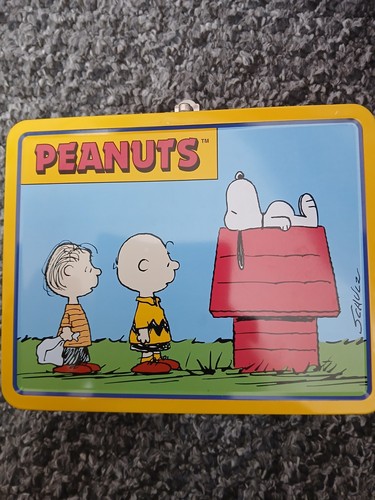 Peanuts retro tin - peanuts,