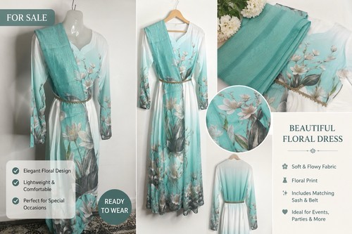 Gul ahmed lawn women blue - ahmed,
