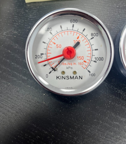Vintage kinsman pressure gauge - pressure,
