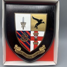 Royal Military Police RMP plaque 253 Provost Company Heraldic Shield Hand Paint