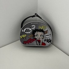 Y2K Betty Boop Small Handbag Purse Kow Pow Design 2007 Karacter Black