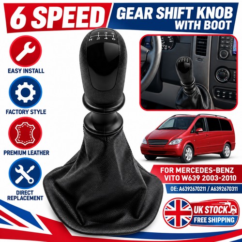 Speed gear stick - 6, shift