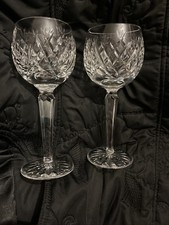 Pair Of Waterford Crystal Wine