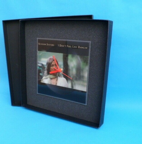 Scissor sisters clock square - scissor,