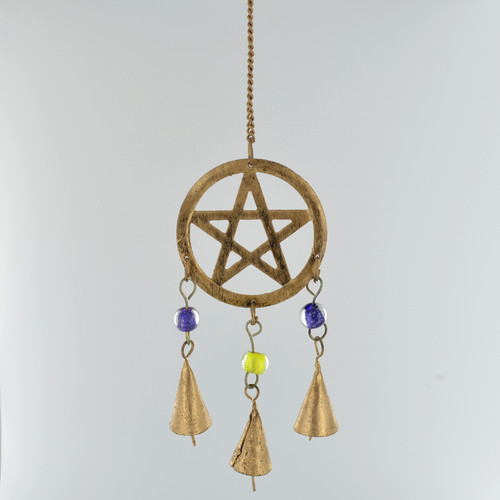 Hanging bells pentagram - hanging,