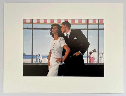 Jack vettriano mounted print - vettriano,