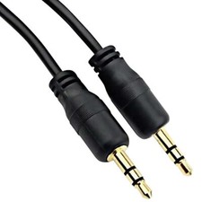 3.5mm Aux Cable Audio Lead Jack to Jack Male Stereo for iPhone Car PC Headphone