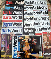 Darts World Magazine : 20 issues numbers 430 to 449 Years 2010/12 Darts