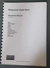 HUSQVARNA CHAIN SAWS - WORKSHOP - 36/41 281XP 288XP 40/45 394XP 51/55 3120XP