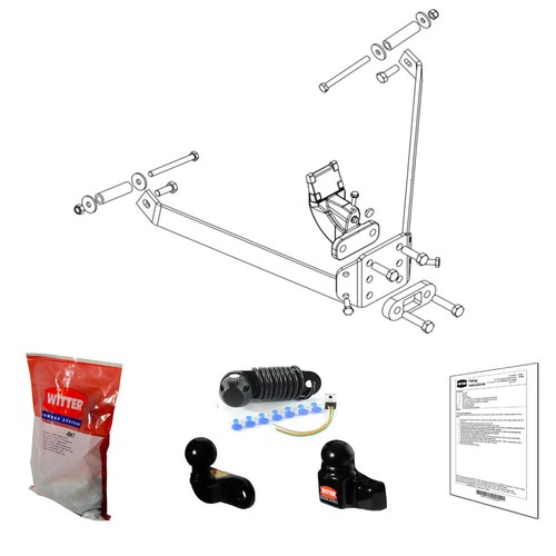 Witter towbar for range rover - witter,