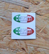 2 × Delkim Sticker Set Stickers NEW! "ITALY/ITALY FLAG" TXI Plus/Tx-i Plus