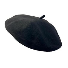 Black French Beret Hat |