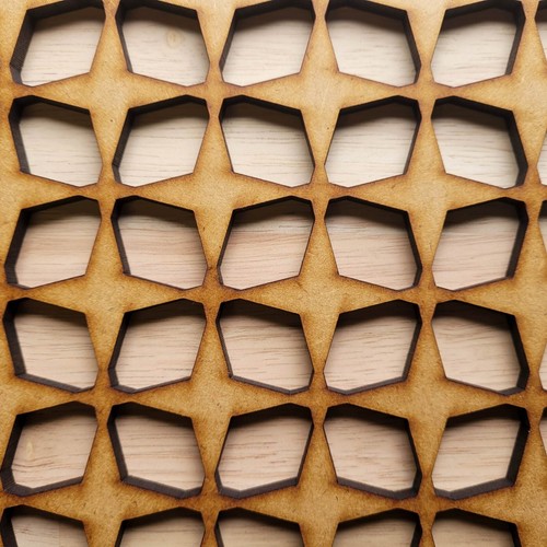 Retro grille decorative screen - retro,