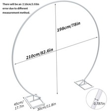Oversize Large Round Wedding