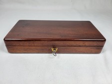 Wooden Box With Lock & Key