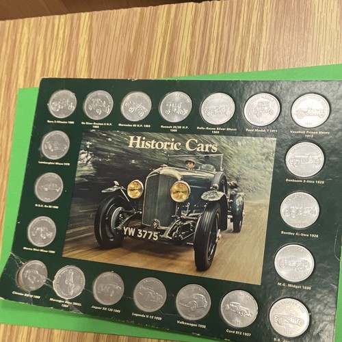 Shell historic cars token - cars, coin