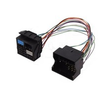 Vw Quadlock Car Stereo Wiring Harness Headunit connector Loom 52 Pin To 40 Pin