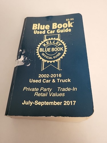 Kelley blue book - blue,