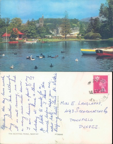 The boating pond moffat - the,