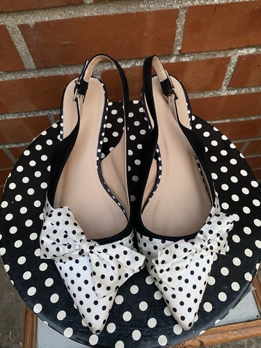 New polka dot pump - heels, with