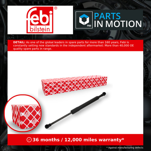 Boot gas strut - strut, fits