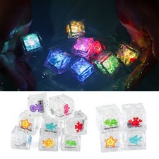 Light Up Ice Cubes - 8PCS LED