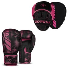 Boxing gloves focus pads set - &,