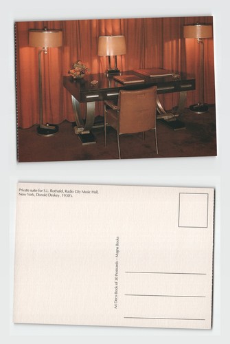 Postcard radio city music - radio,