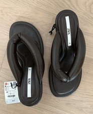Zara Brown Sandals BNWT Size 5