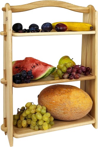 Tier wooden storage - 3,