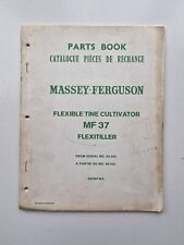 MASSEY FERGUSON MF37 FLEXIBLE TINE CULTIVATOR PARTS CATALOGUE