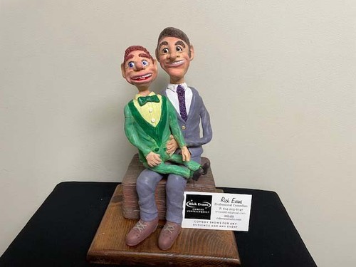Ventriloquist figurine dummy - ventriloquist,