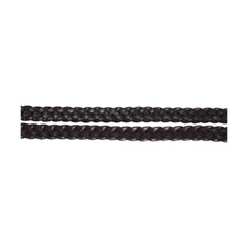 Hy Plaited Leather Reins - Brown or Black - Showing