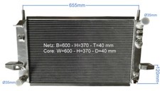 Ford Sierra MK2 Radiator V6 2.9i 107-110kW Alloy