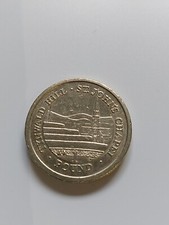 2012 ISLE OF MAN I.O.M £1 ONE POUND COIN TYNWALD HILL ST.JOHNS CHAPEL