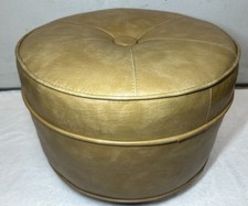 VTG MCM Camel Brown Hassock