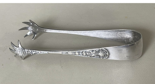 Vintage epns sugar tongs - epns,