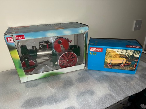 Wilesco steam roller - wilesco, traction