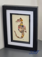 Seahorse picture, handmade