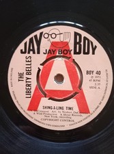 THE LIBERTY BELLES - Shing A Ling - 7" Vinyl - RARE PROMO - Northern Soul VG +
