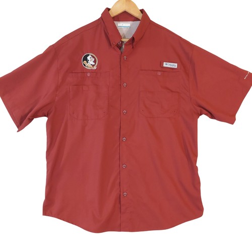 Columbia pfg shirt mens - pfg, large