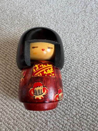 Vintage wooden kokeshi - vintage,