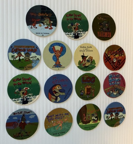 Lot ren stimpy - ren, pogs