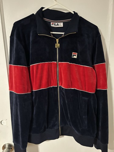 Fila men medium velour track - men's,